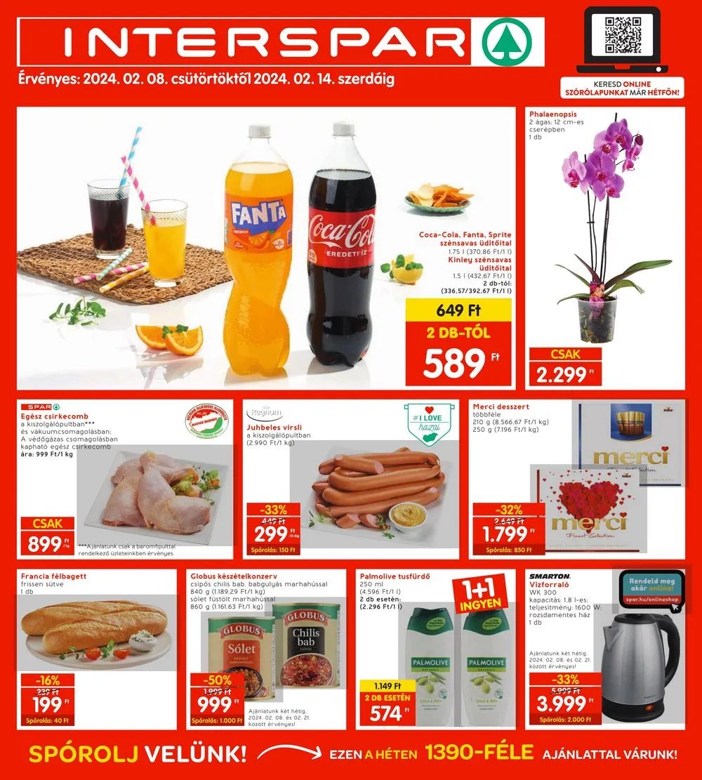 Interspar akciós újság 02.08–02.14