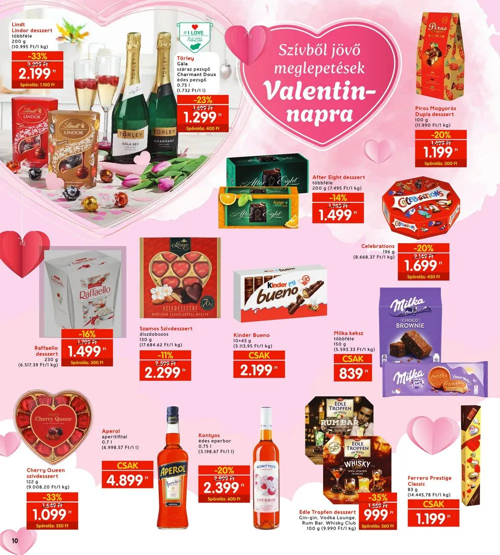 Interspar akciós újság 02.08–02.14 – 10. oldal