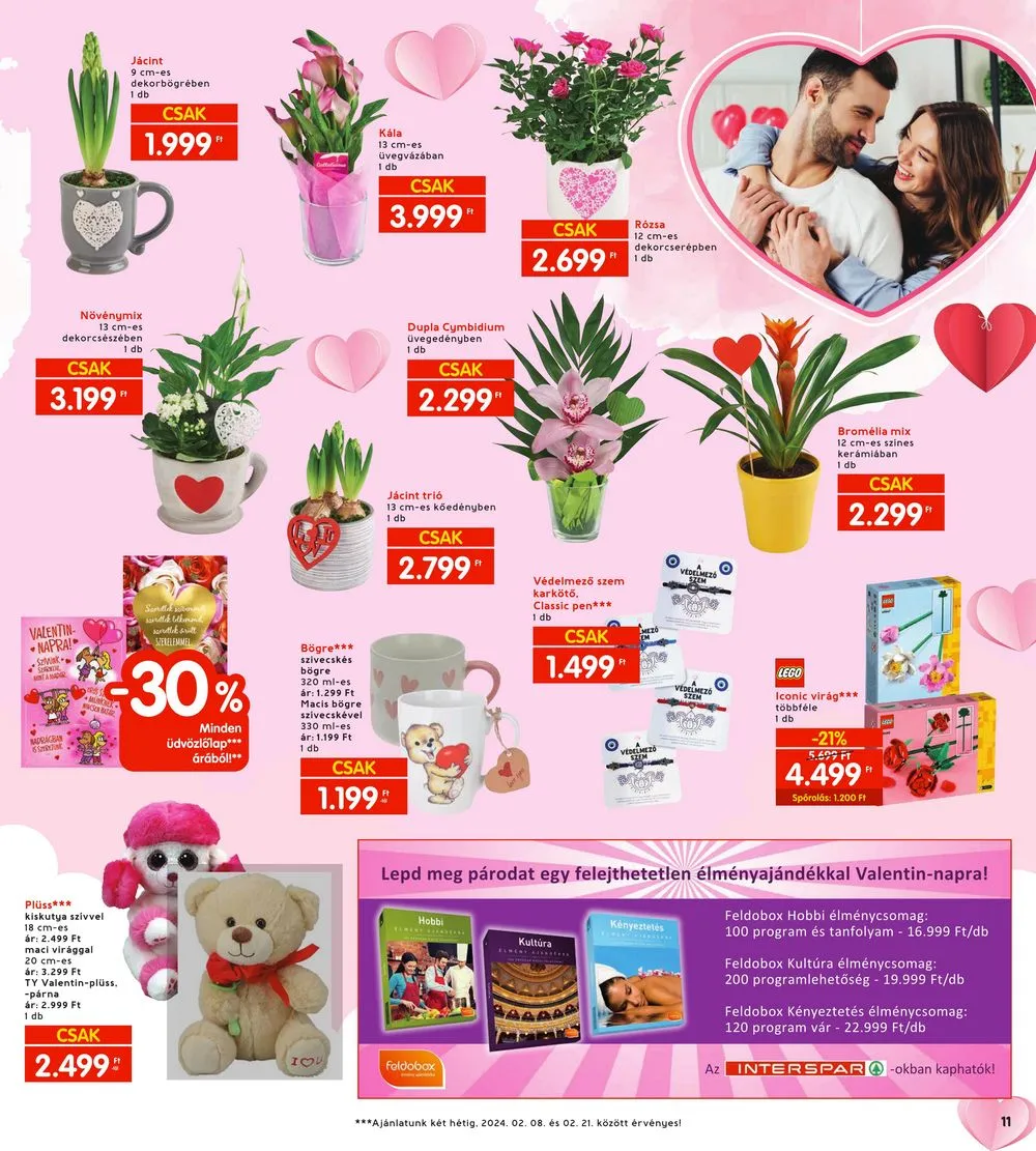 Interspar akciós újság 02.08–02.14 – 11. oldal