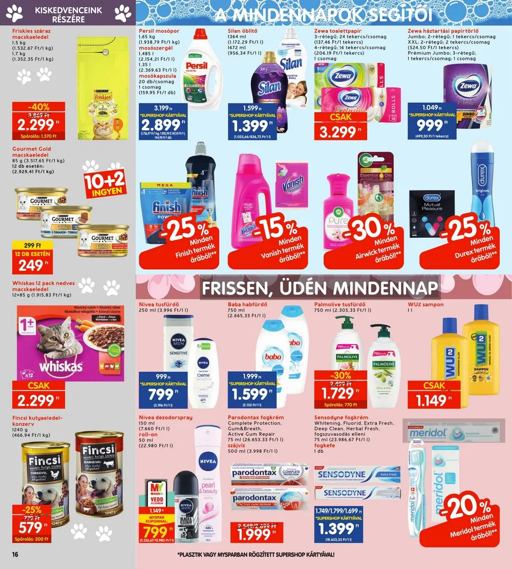 Interspar akciós újság 02.08–02.14 – 16. oldal