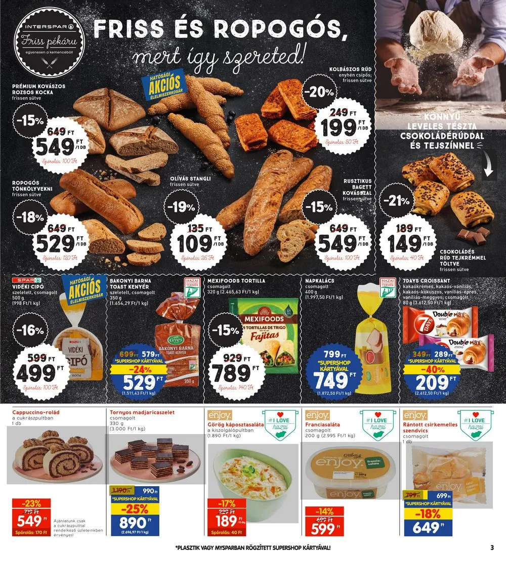 Interspar akciós újság 02.08–02.14 – 3. oldal