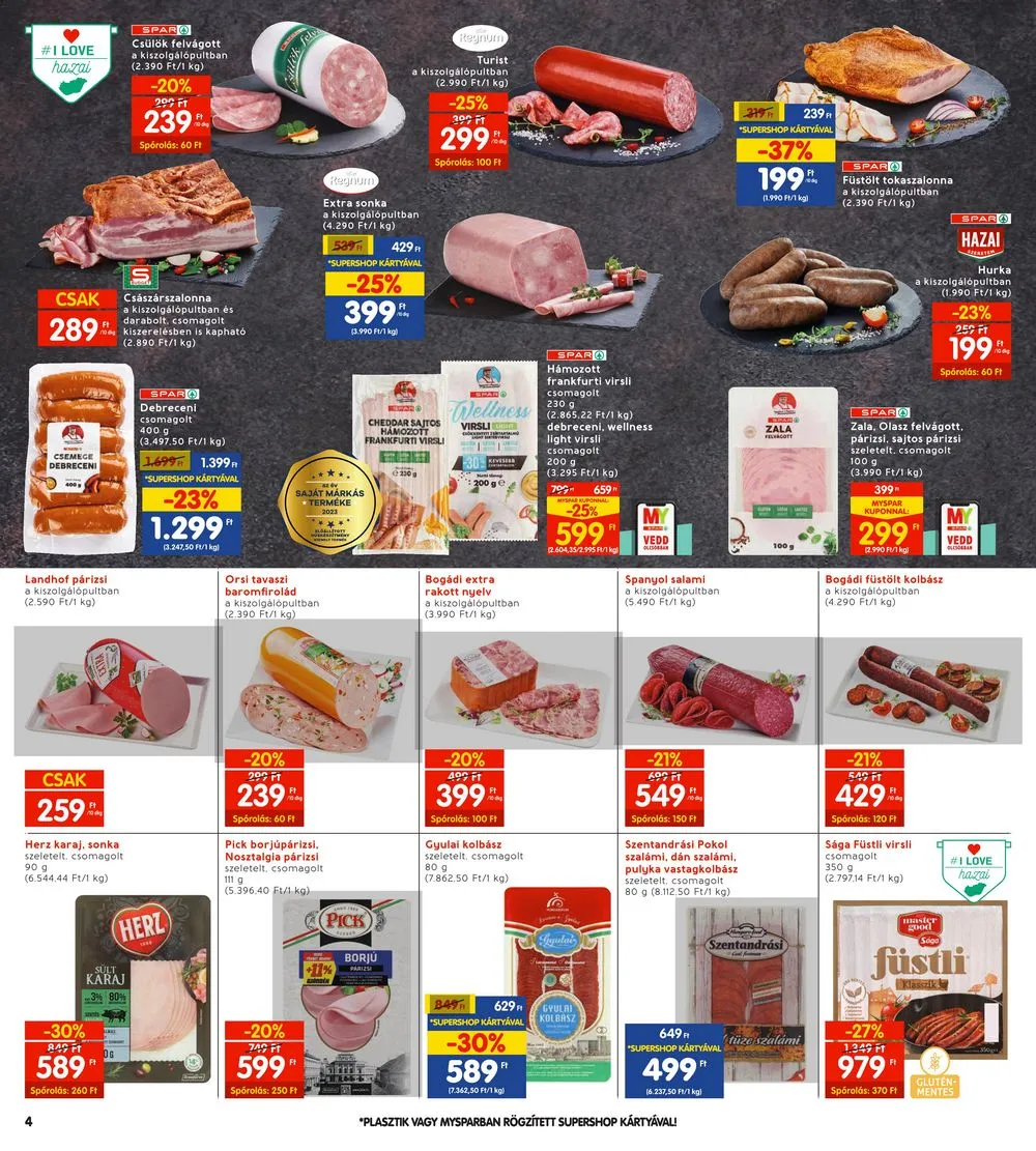 Interspar akciós újság 02.08–02.14 – 4. oldal