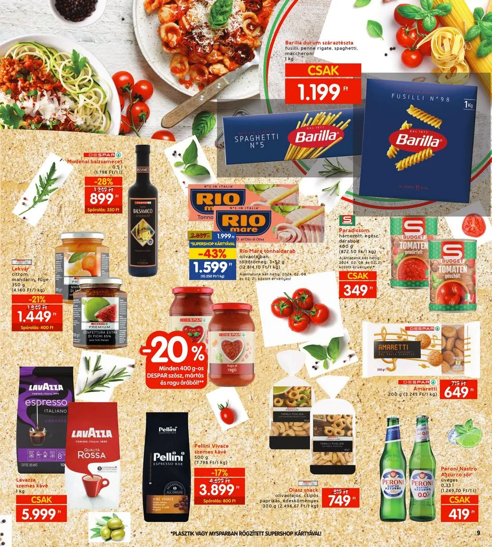 Interspar akciós újság 02.08–02.14 – 9. oldal