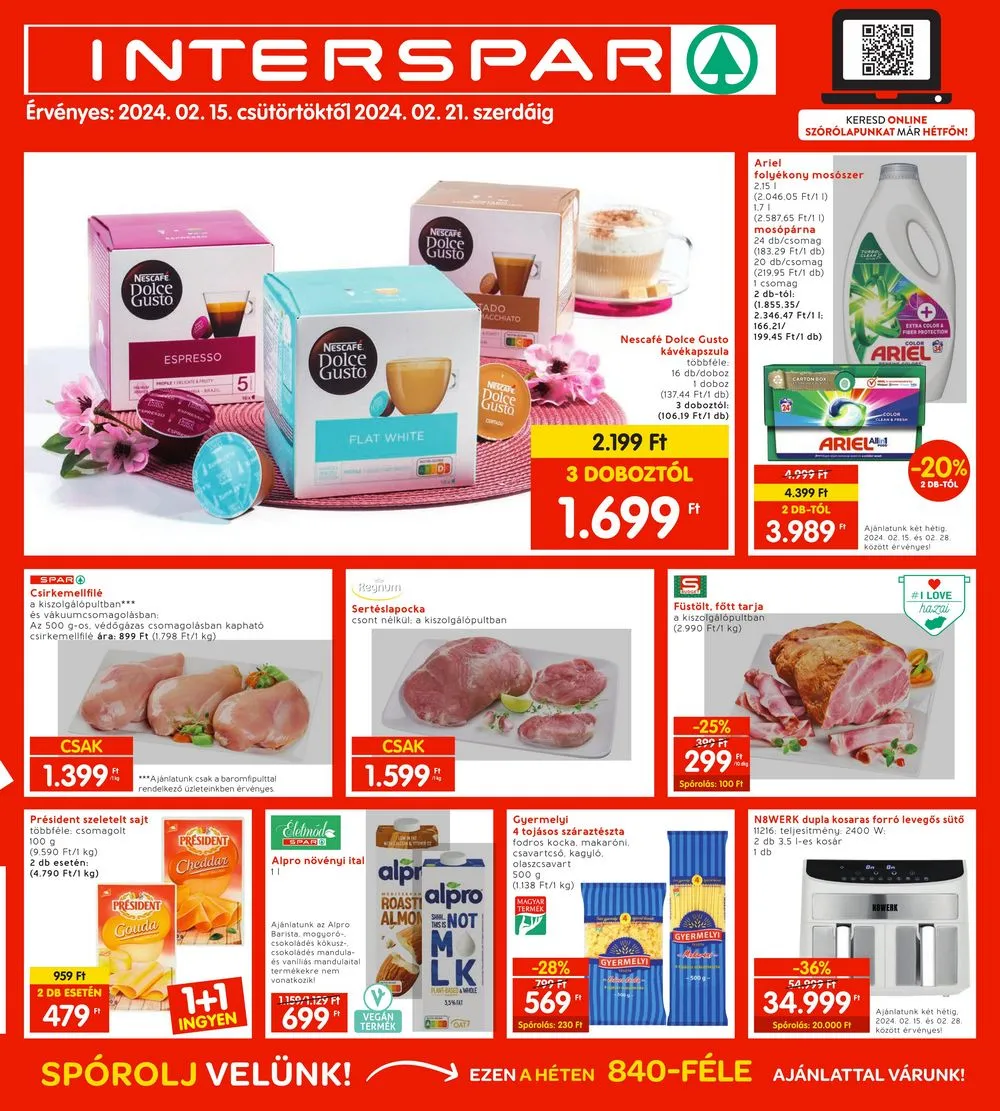 Interspar akciós újság 02.15–02.21