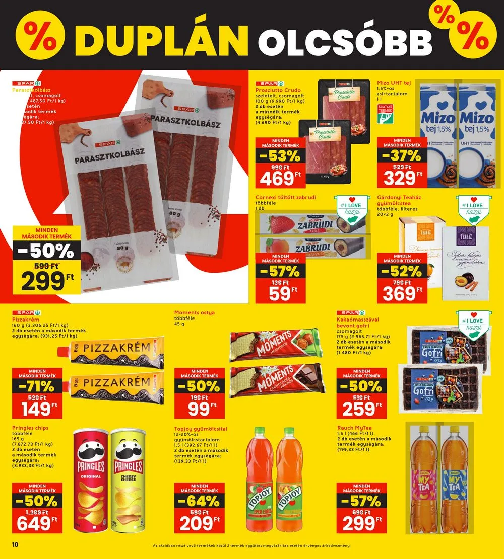 Interspar akciós újság 02.15–02.21 – 10. oldal