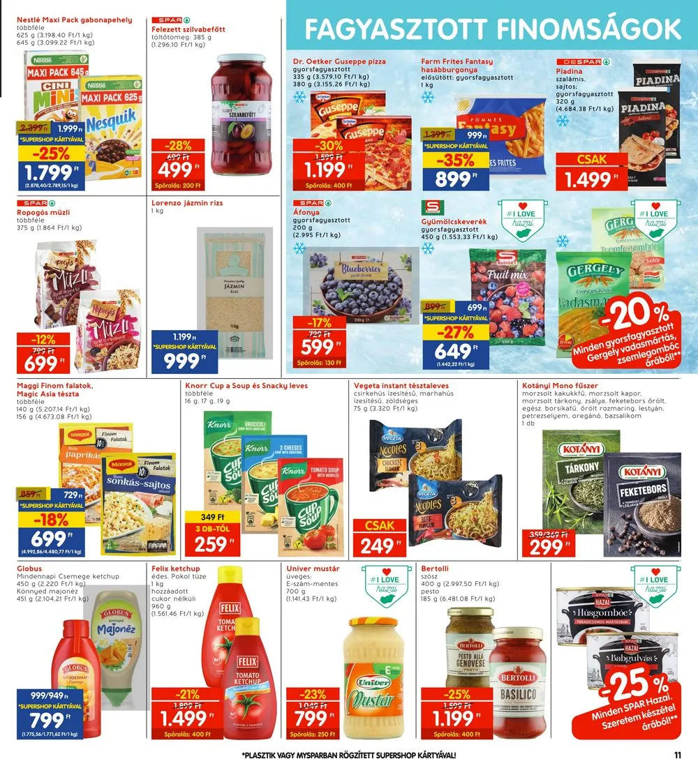 Interspar akciós újság 02.15–02.21 – 11. oldal