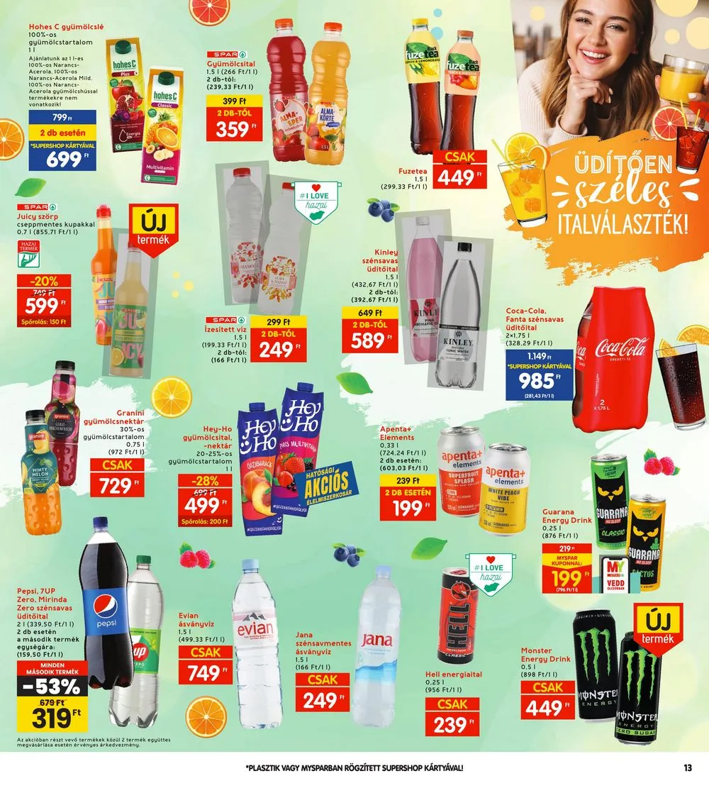 Interspar akciós újság 02.15–02.21 – 13. oldal