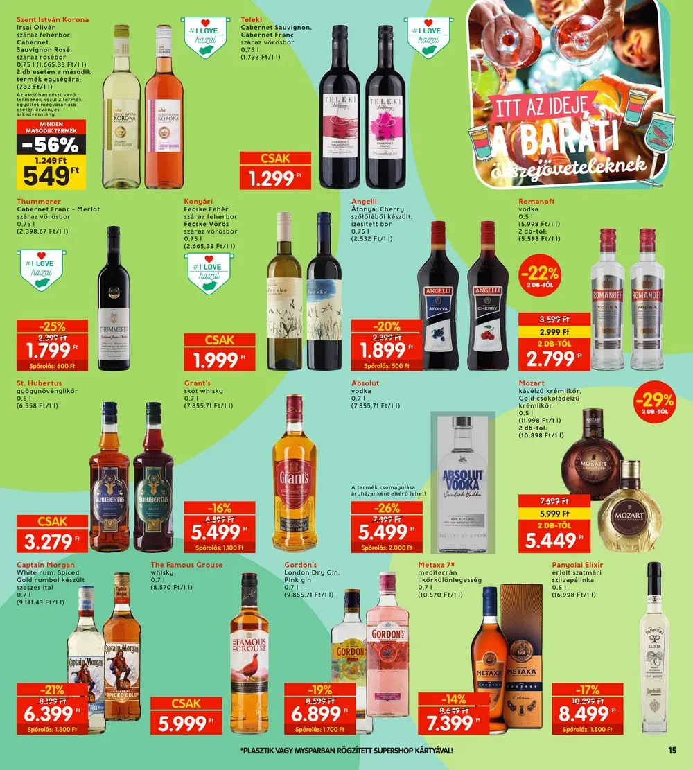 Interspar akciós újság 02.15–02.21 – 15. oldal