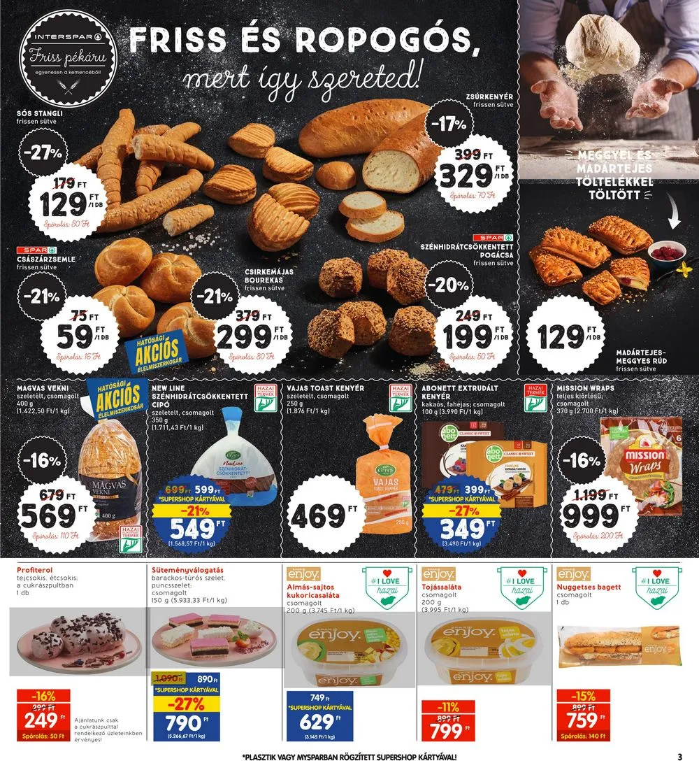 Interspar akciós újság 02.15–02.21 – 3. oldal