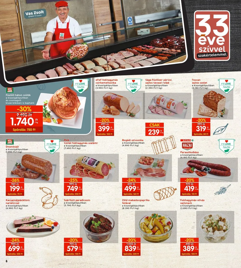 Interspar akciós újság 02.15–02.21 – 6. oldal