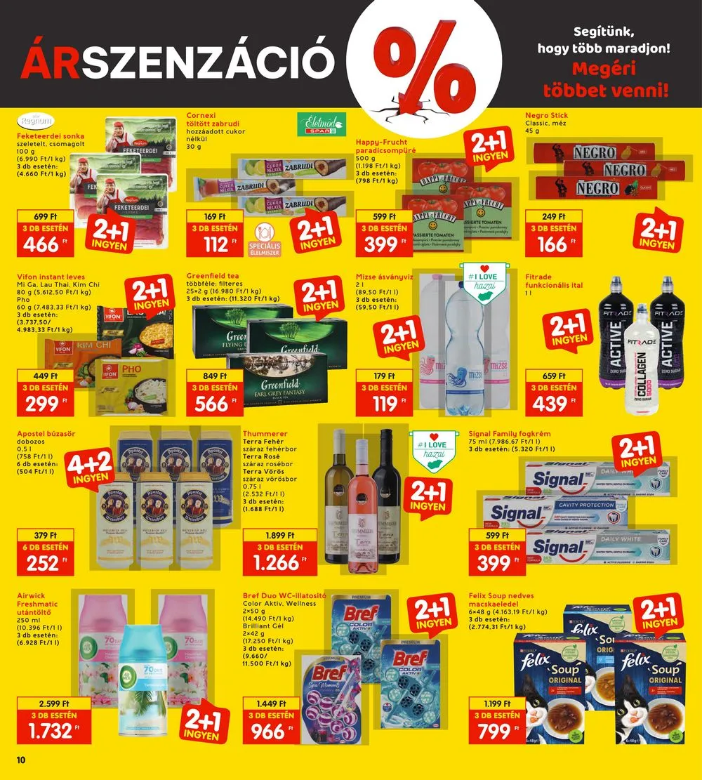 Interspar akciós újság 02.22–02.28 – 10. oldal