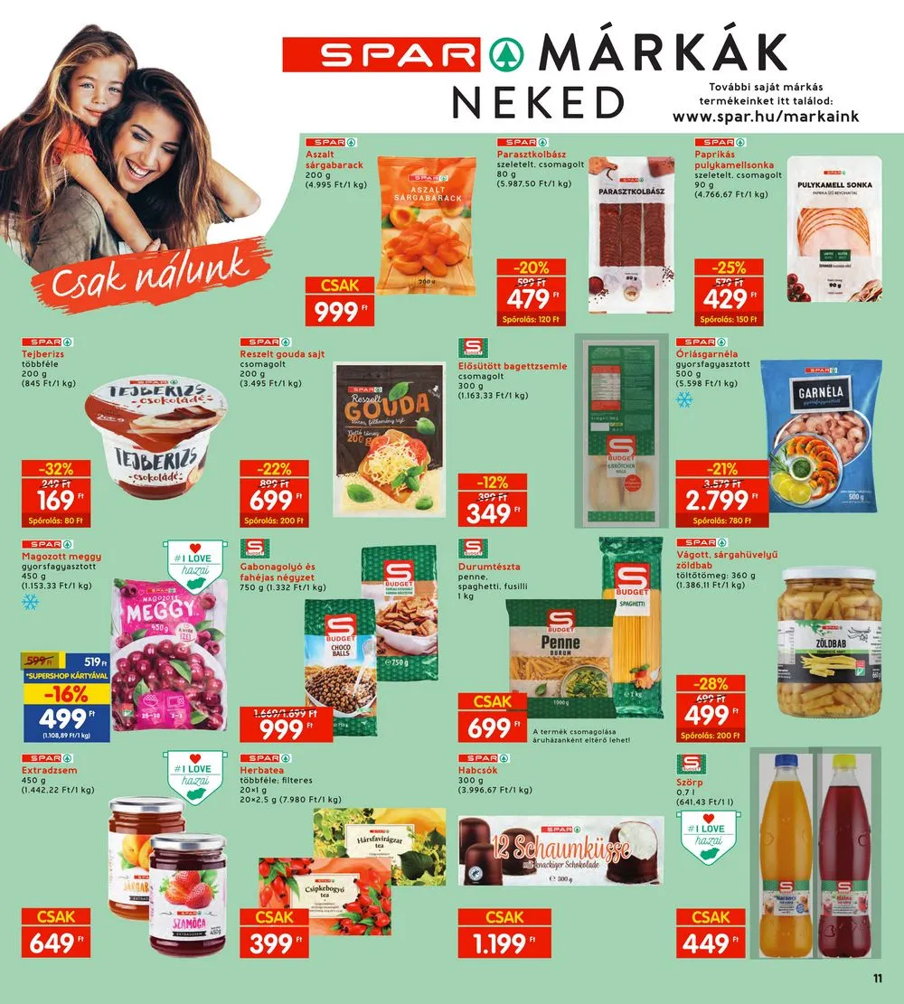 Interspar akciós újság 02.22–02.28 – 11. oldal