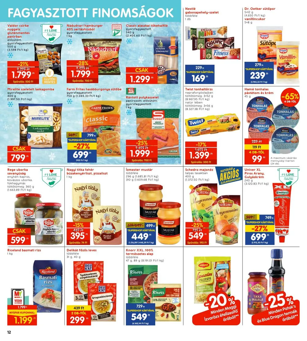 Interspar akciós újság 02.22–02.28 – 12. oldal