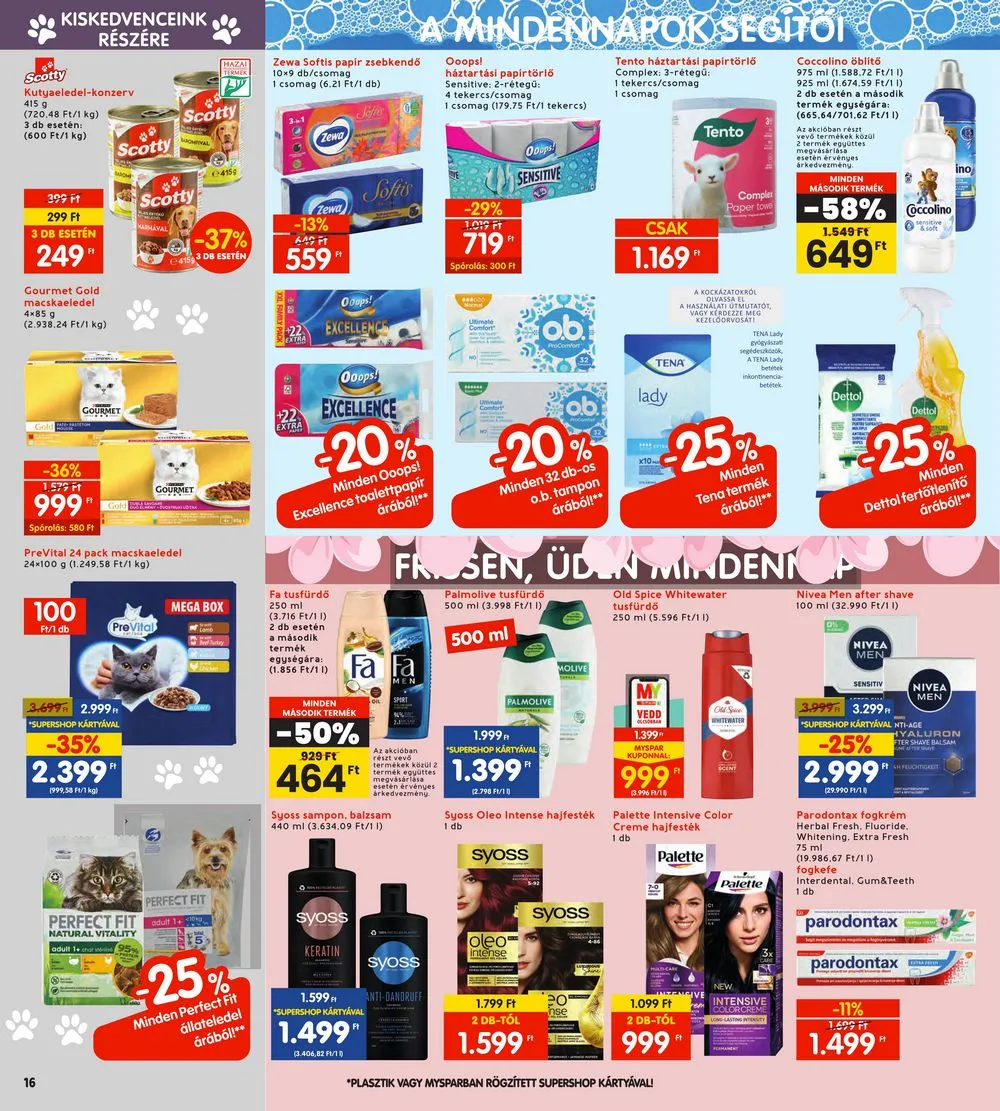 Interspar akciós újság 02.22–02.28 – 16. oldal