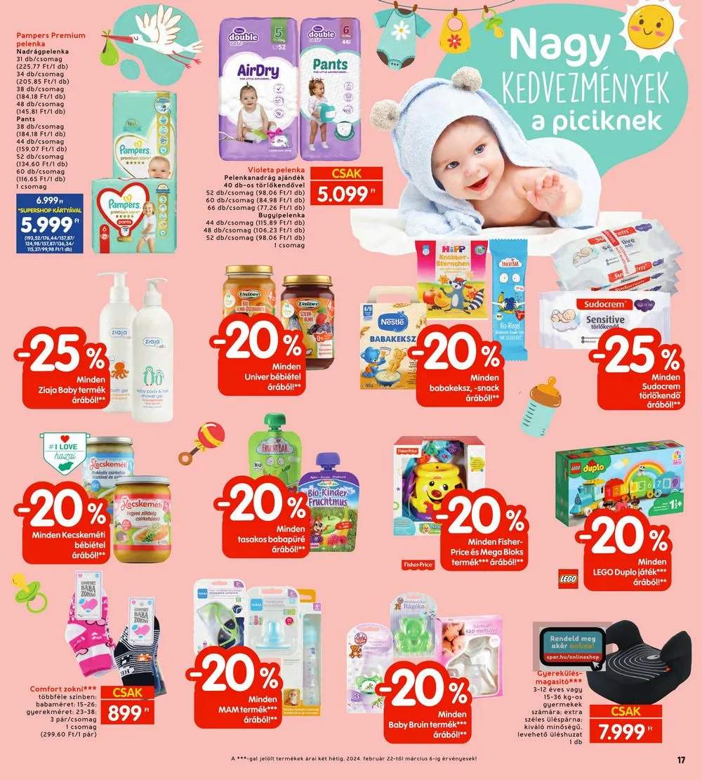 Interspar akciós újság 02.22–02.28 – 17. oldal