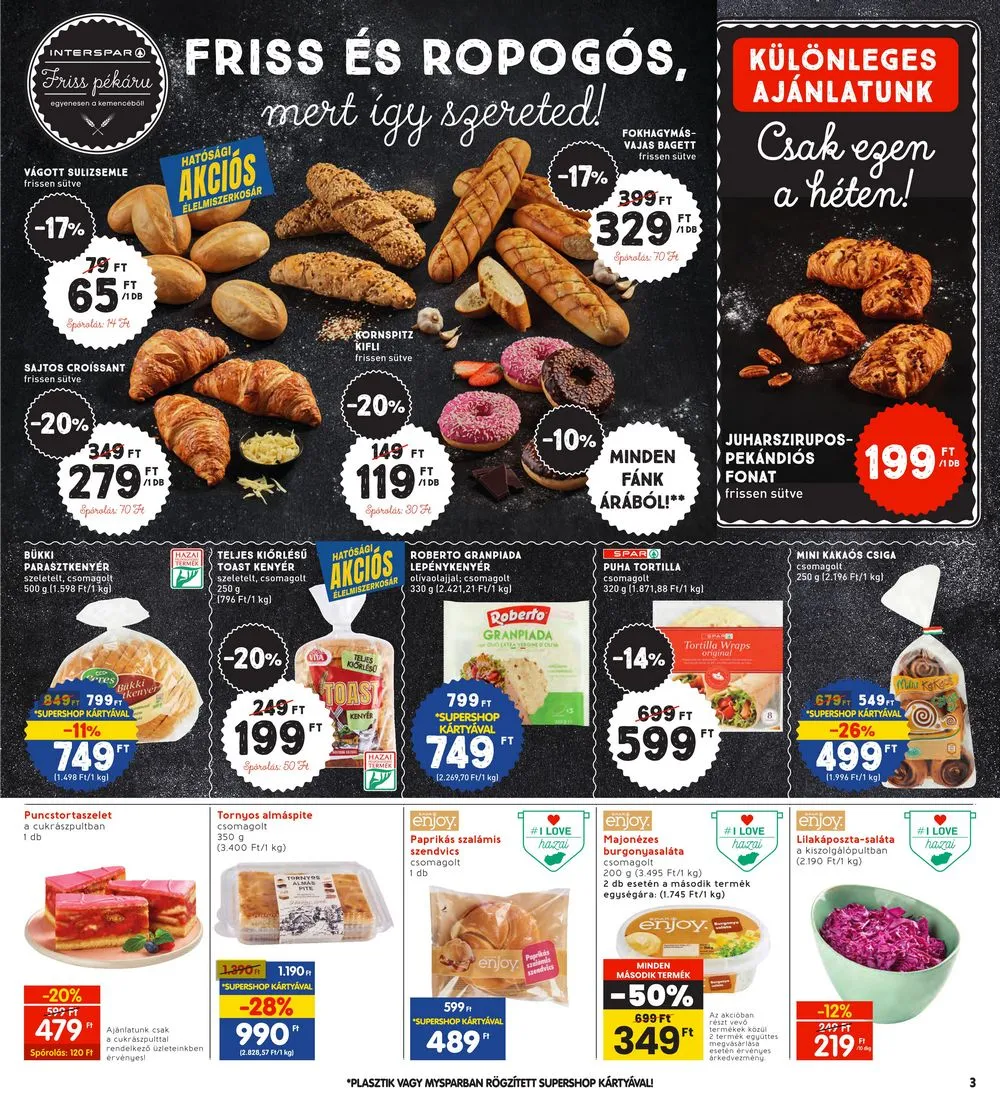 Interspar akciós újság 02.22–02.28 – 3. oldal