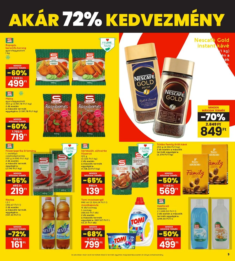 Interspar akciós újság 02.22–02.28 – 9. oldal