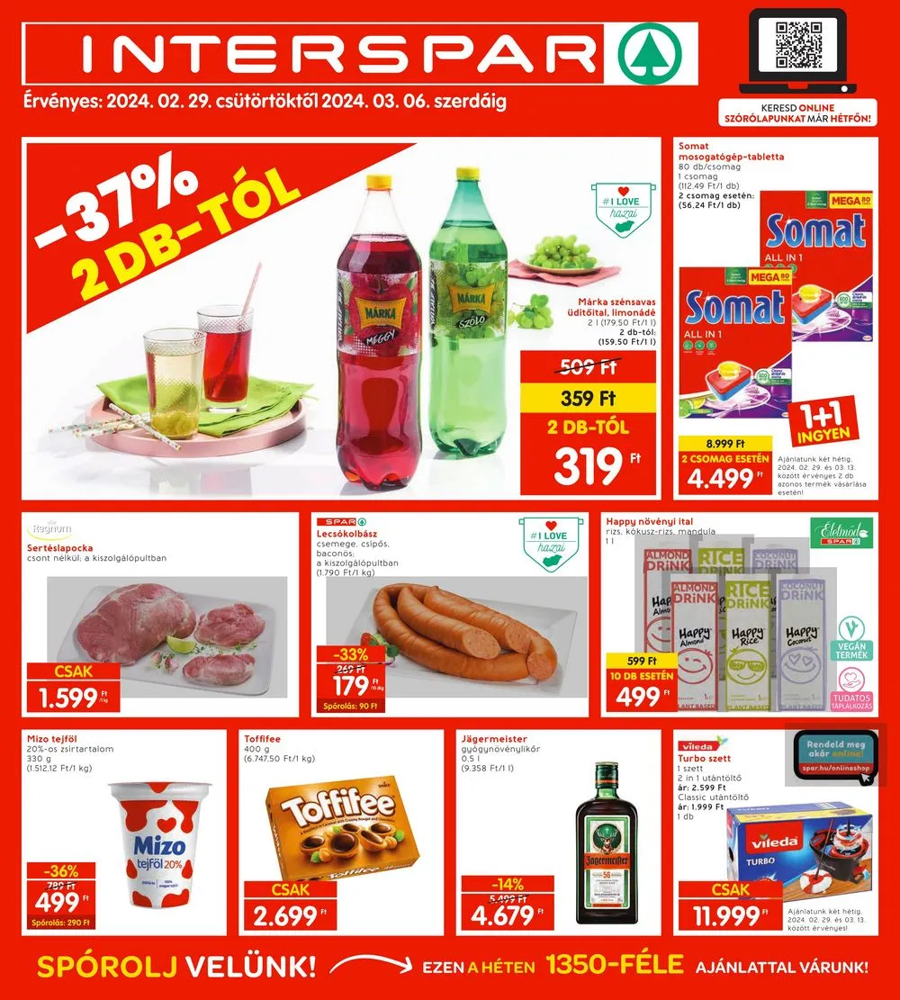 Interspar akciós újság 02.29–03.06