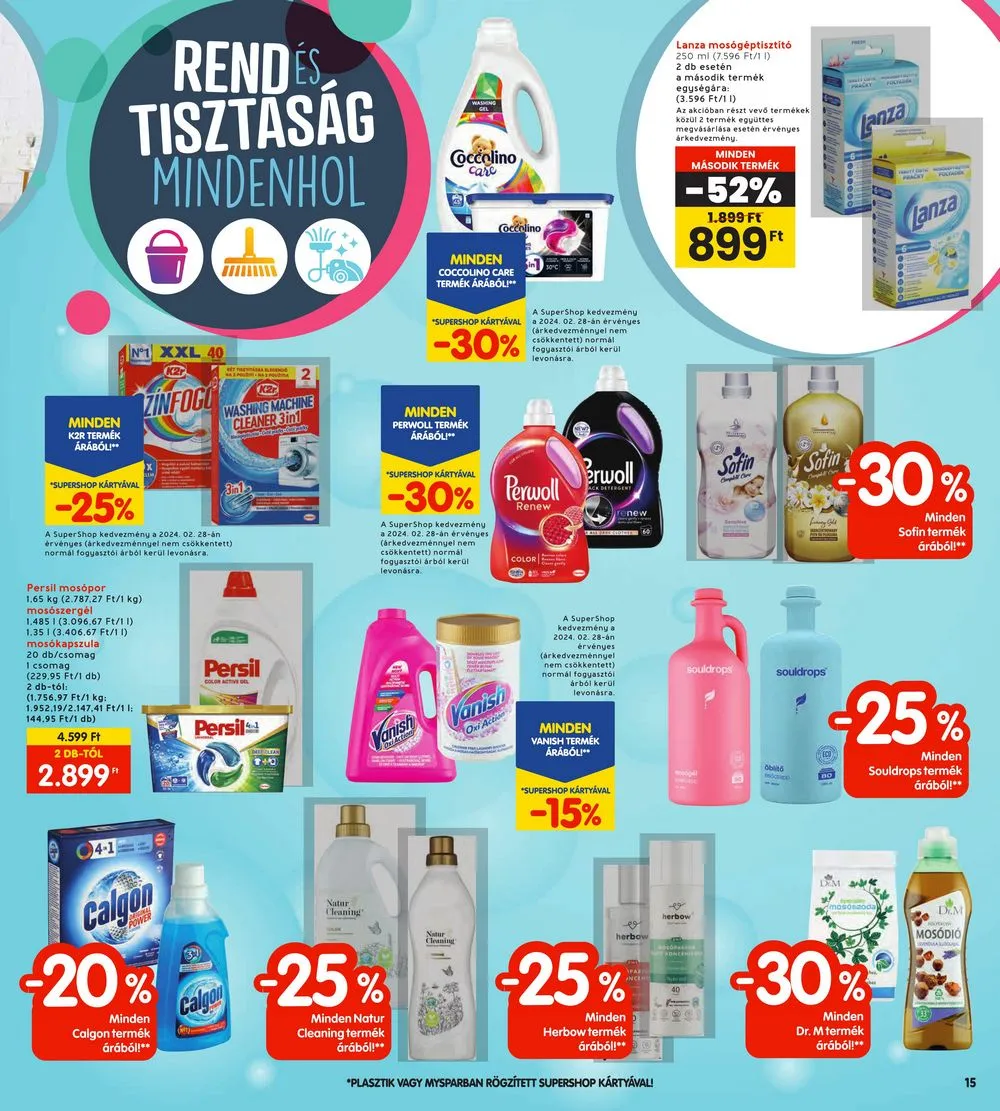 Interspar akciós újság 02.29–03.06 – 15. oldal