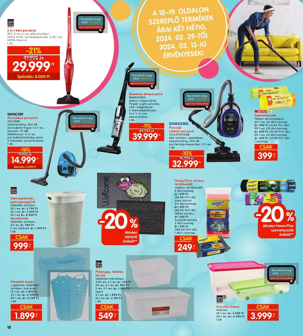 Interspar akciós újság 02.29–03.06 – 18. oldal