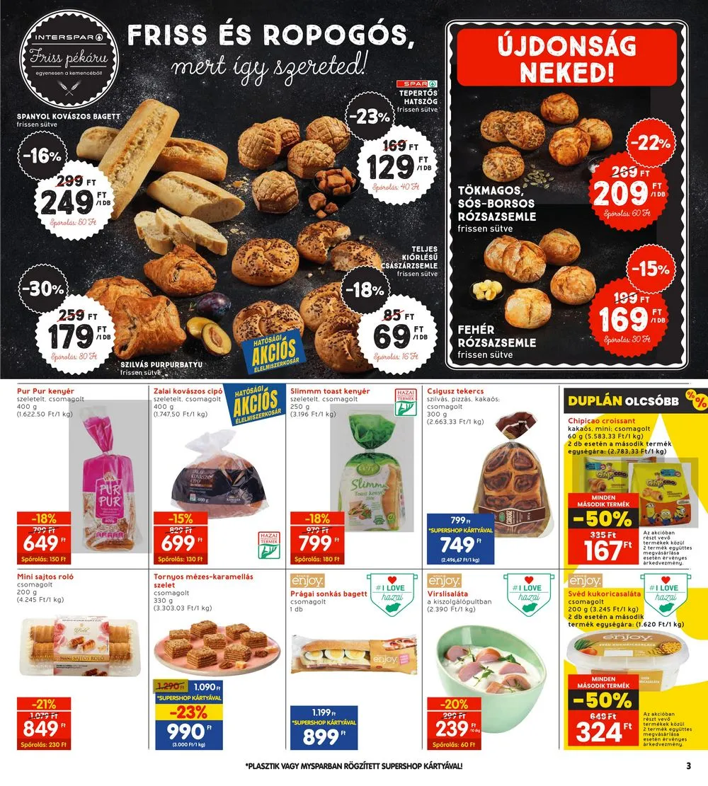 Interspar akciós újság 02.29–03.06 – 3. oldal