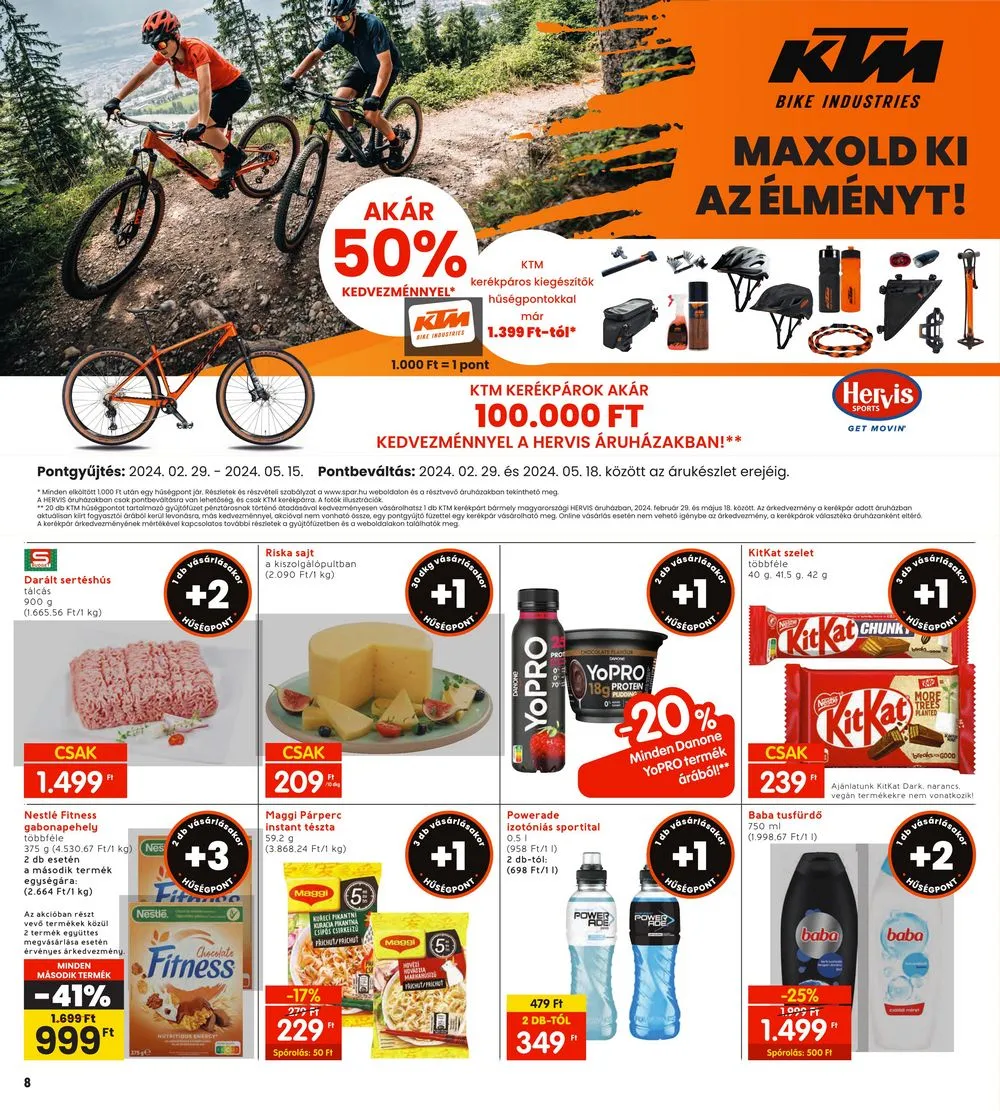 Interspar akciós újság 02.29–03.06 – 8. oldal