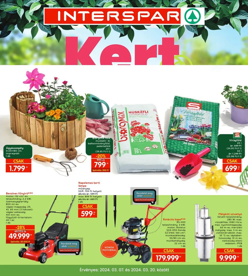 Interspar akciós újság 03.07–03.13 – 24. oldal