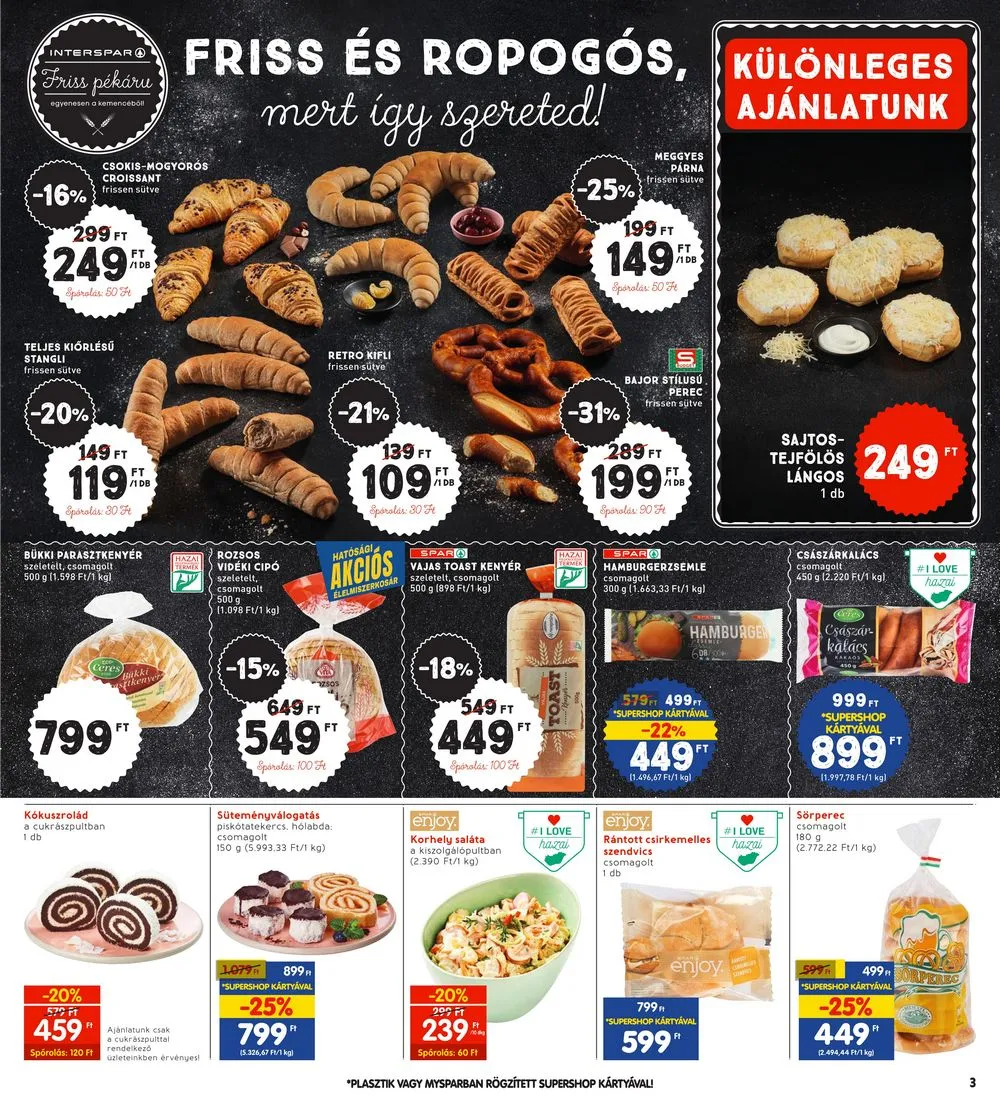 Interspar akciós újság 03.07–03.13 – 3. oldal