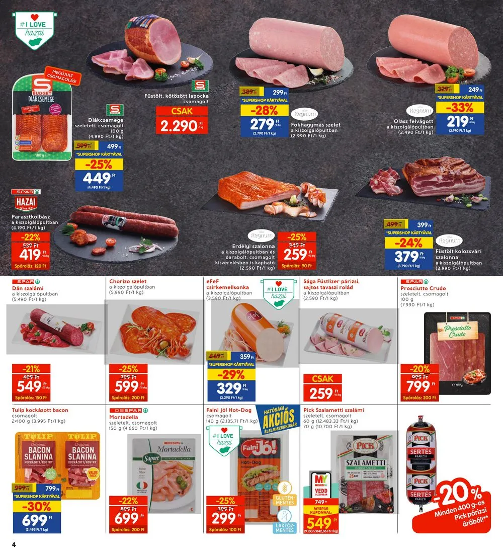 Interspar akciós újság 03.07–03.13 – 4. oldal