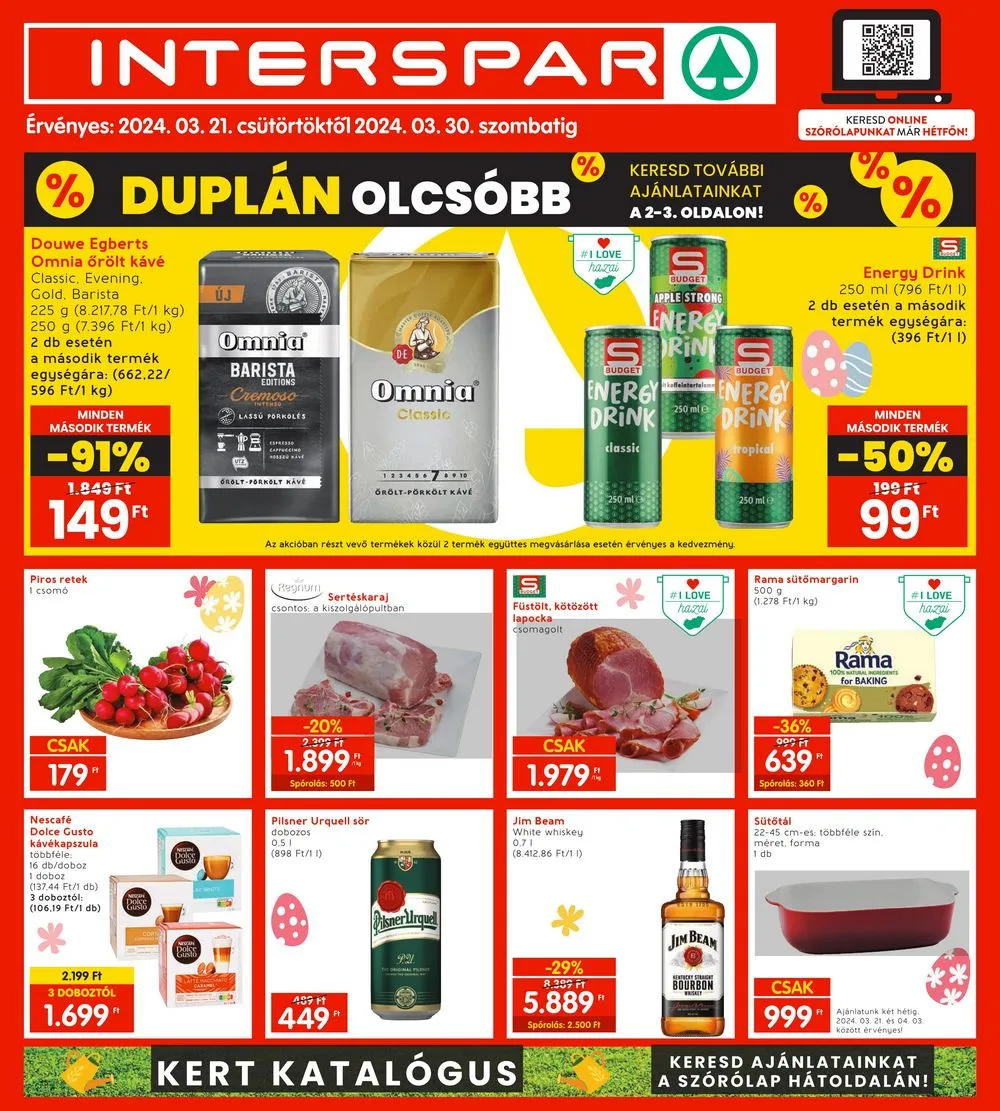 Interspar akciós újság 03.21–03.30