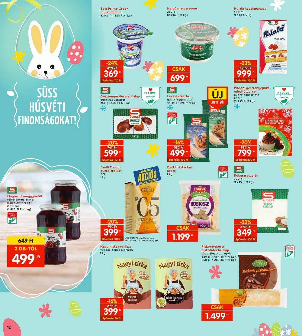 Interspar akciós újság 03.21–03.30 – 12. oldal