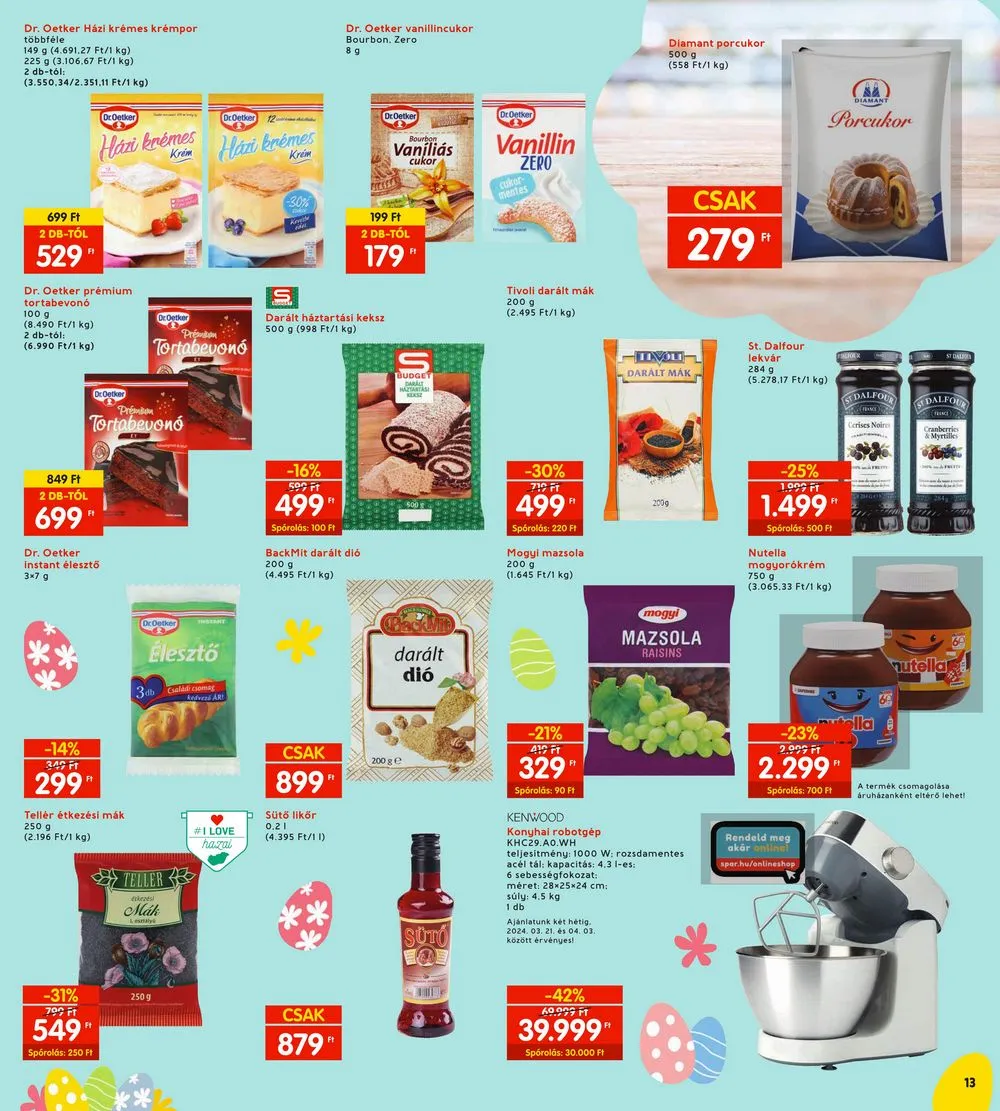Interspar akciós újság 03.21–03.30 – 13. oldal