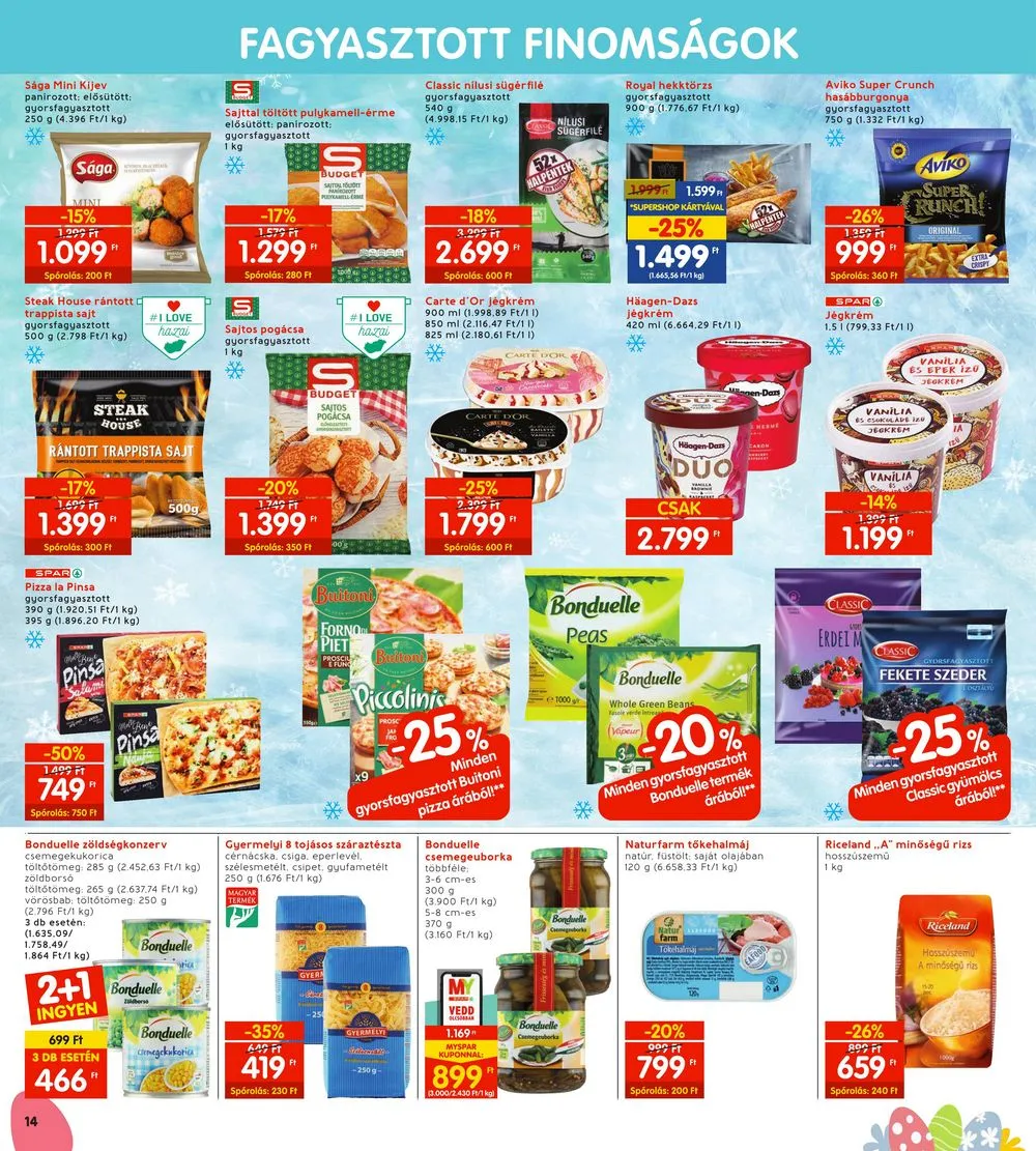 Interspar akciós újság 03.21–03.30 – 14. oldal