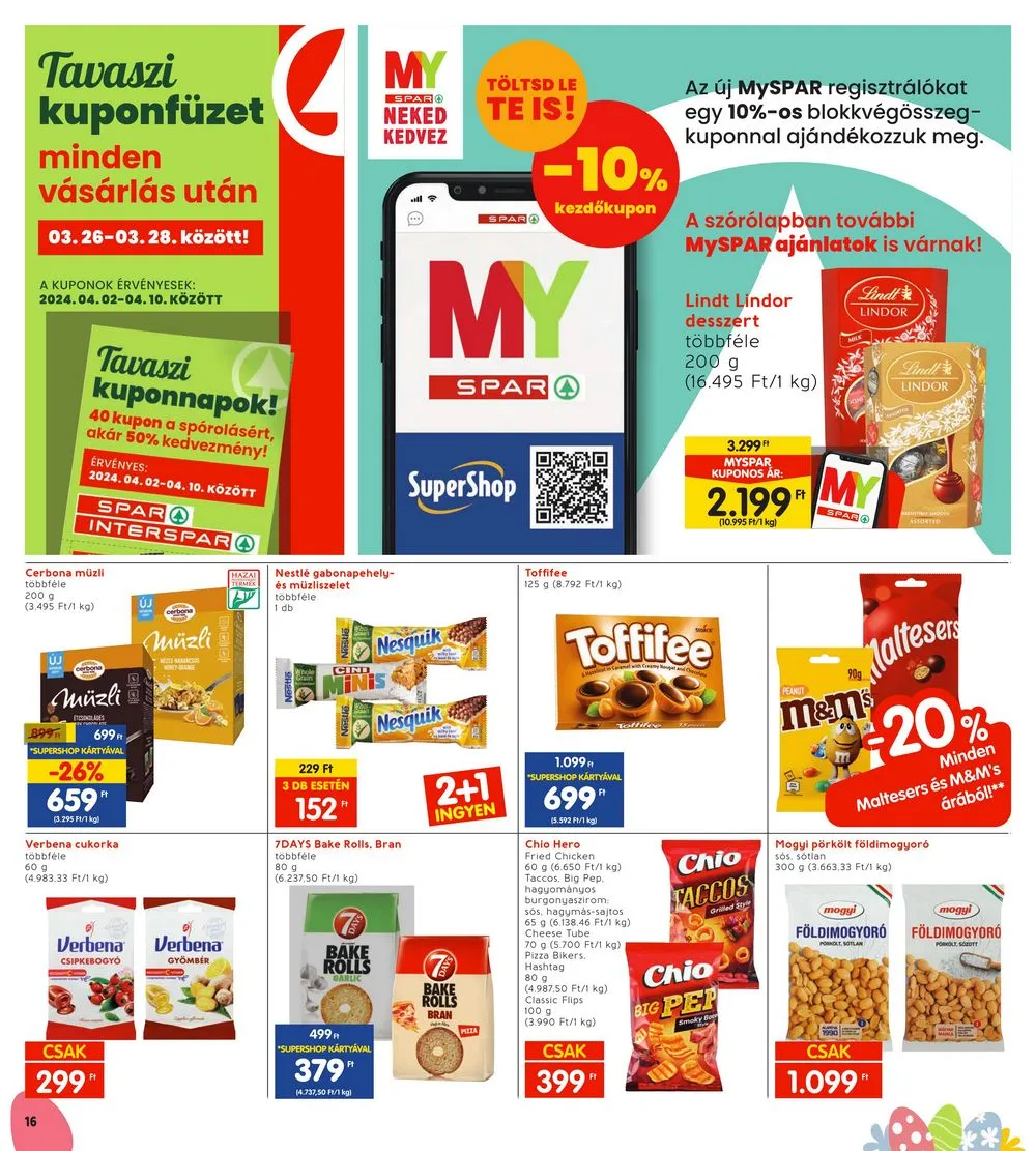 Interspar akciós újság 03.21–03.30 – 16. oldal