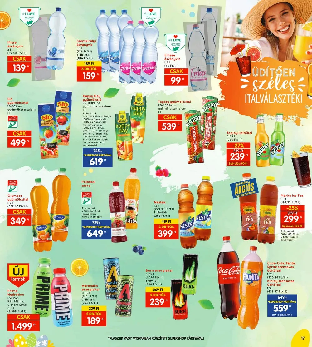 Interspar akciós újság 03.21–03.30 – 17. oldal