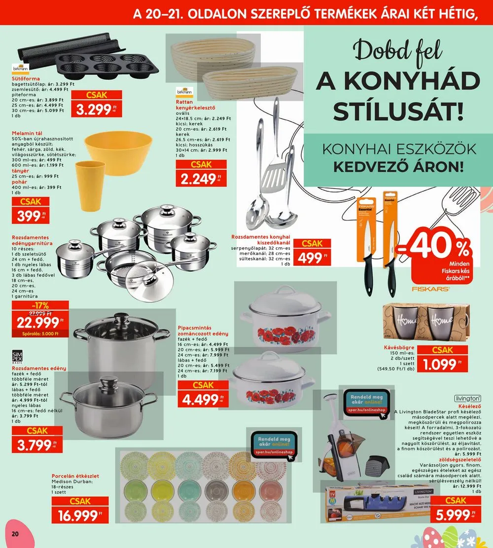 Interspar akciós újság 03.21–03.30 – 20. oldal
