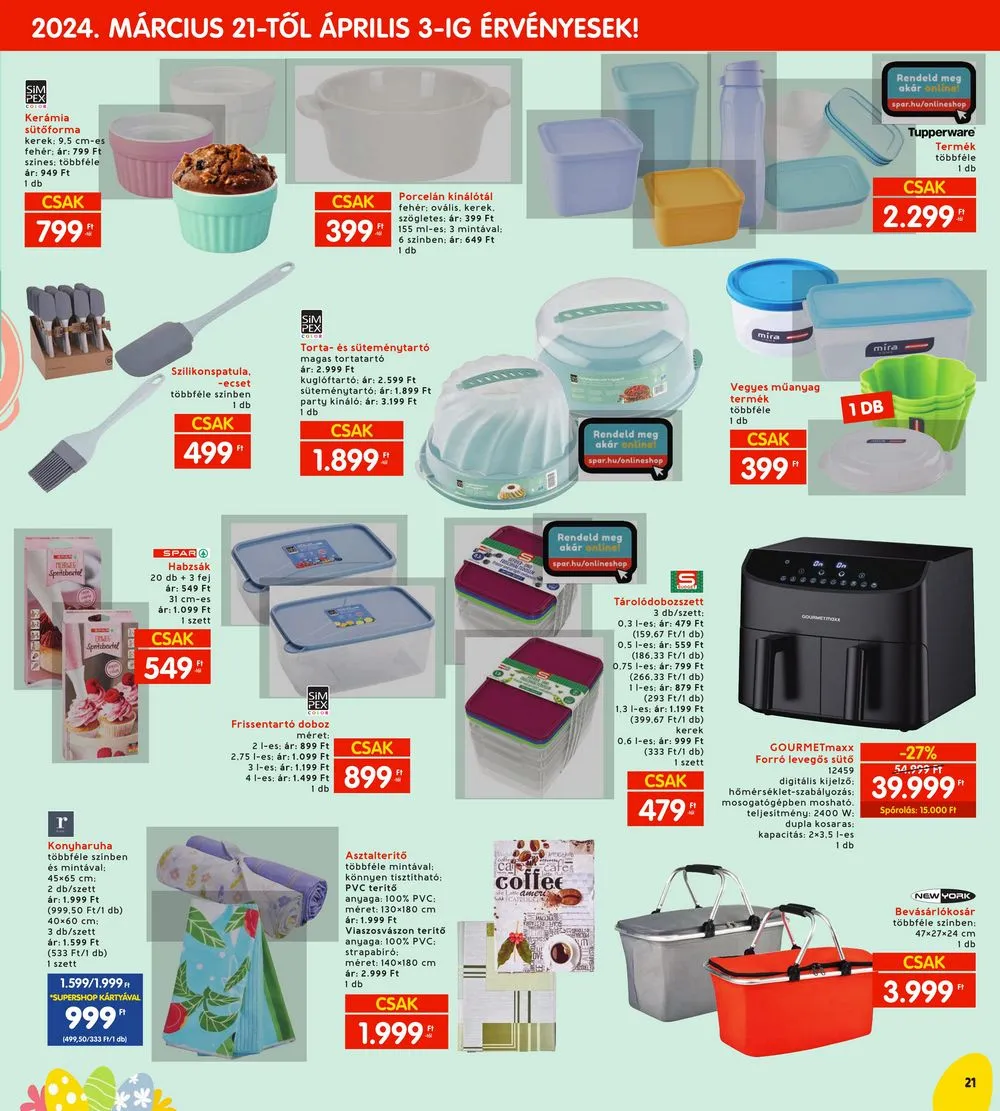 Interspar akciós újság 03.21–03.30 – 21. oldal
