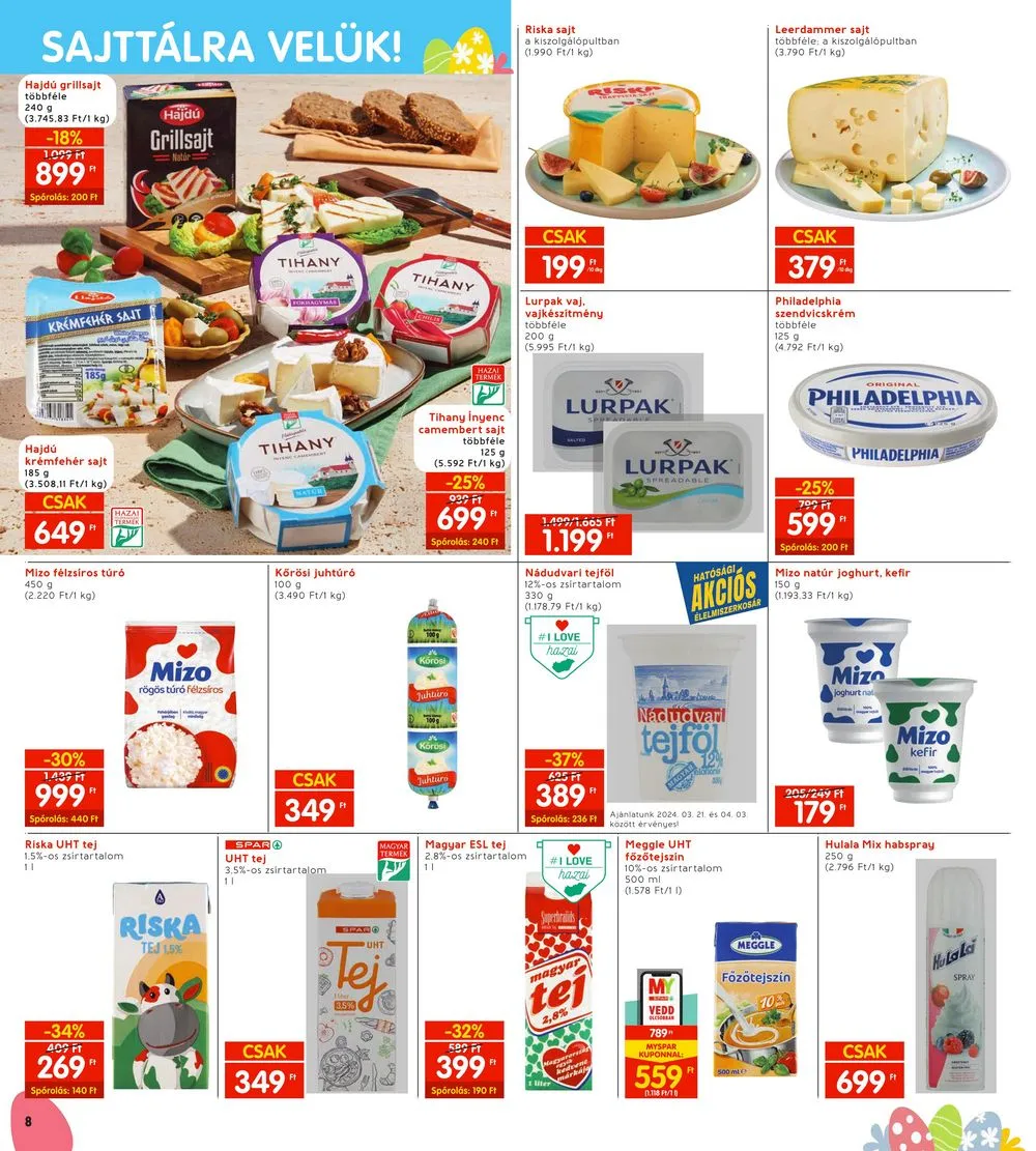 Interspar akciós újság 03.21–03.30 – 8. oldal