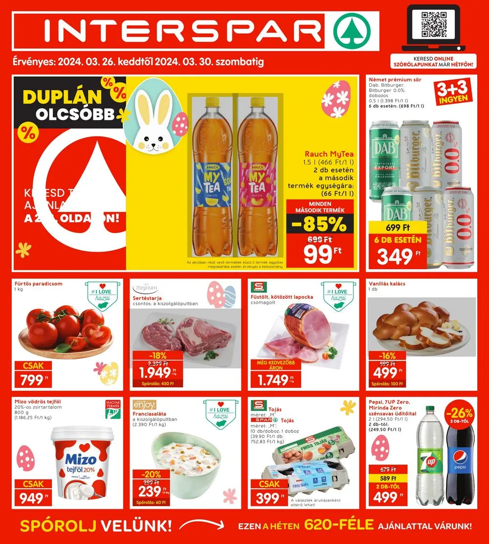 Interspar akciós újság 03.26–03.30