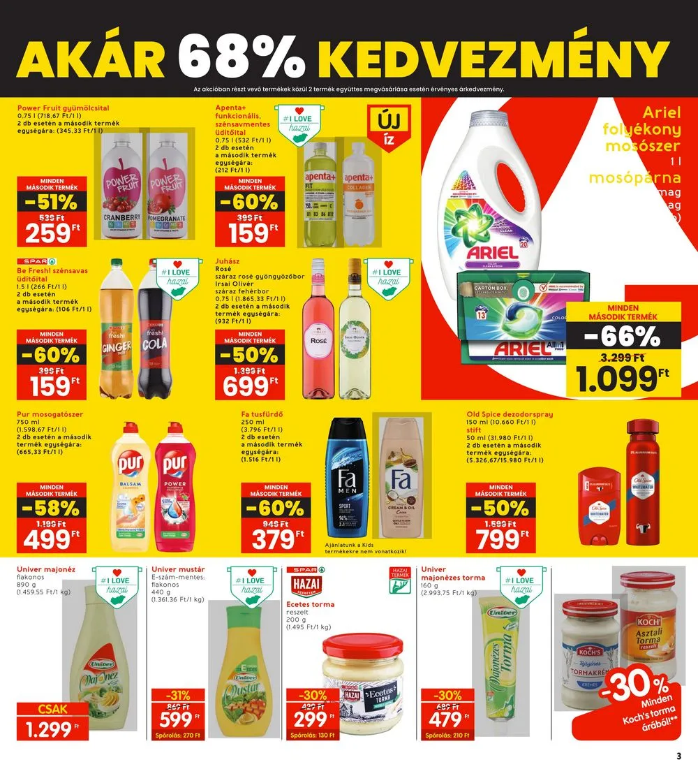 Interspar akciós újság 03.26–03.30 – 3. oldal