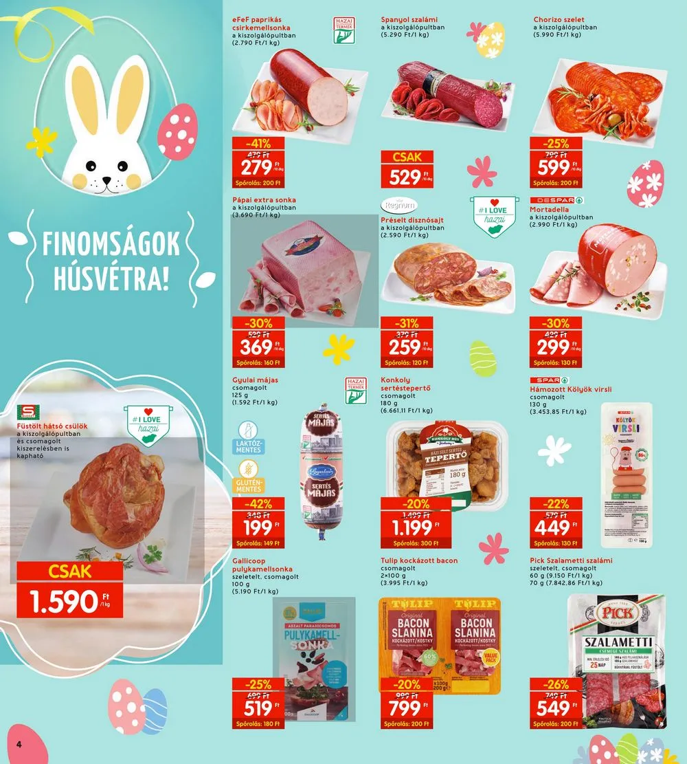 Interspar akciós újság 03.26–03.30 – 4. oldal