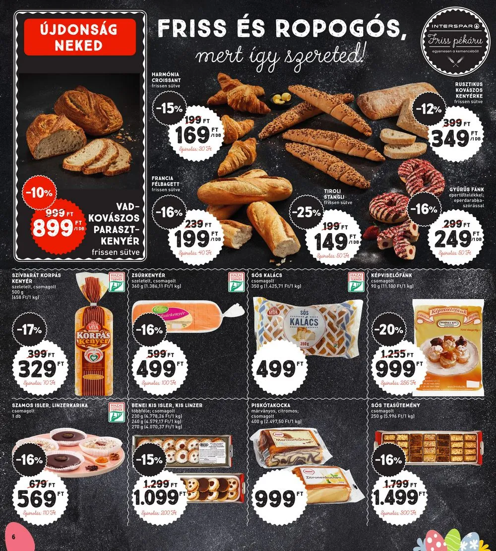 Interspar akciós újság 03.26–03.30 – 6. oldal