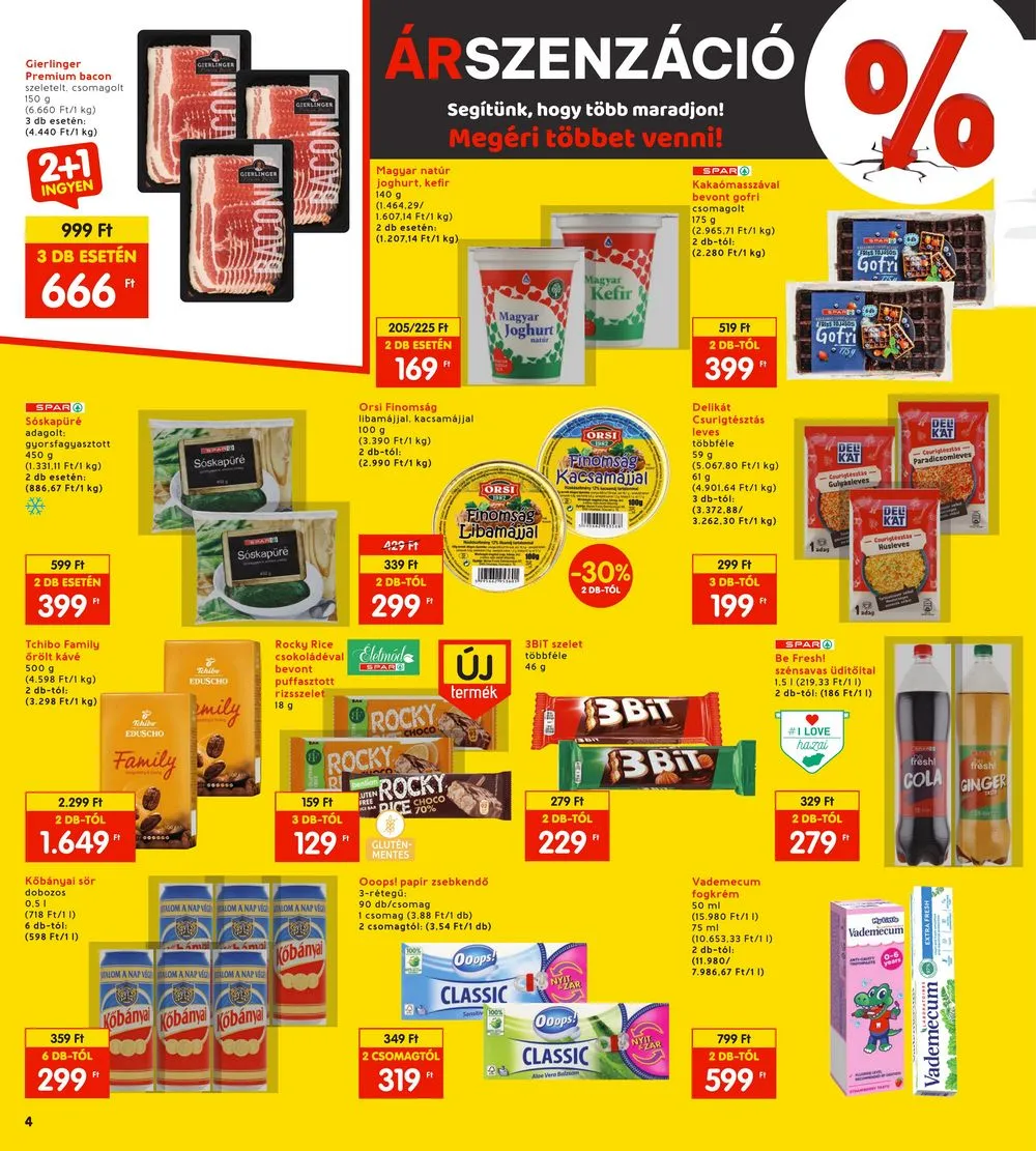 Interspar akciós újság 04.04–04.10 – 4. oldal