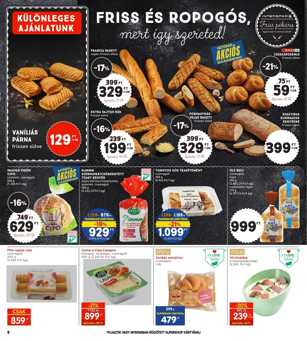 Interspar akciós újság 04.04–04.10 – 8. oldal