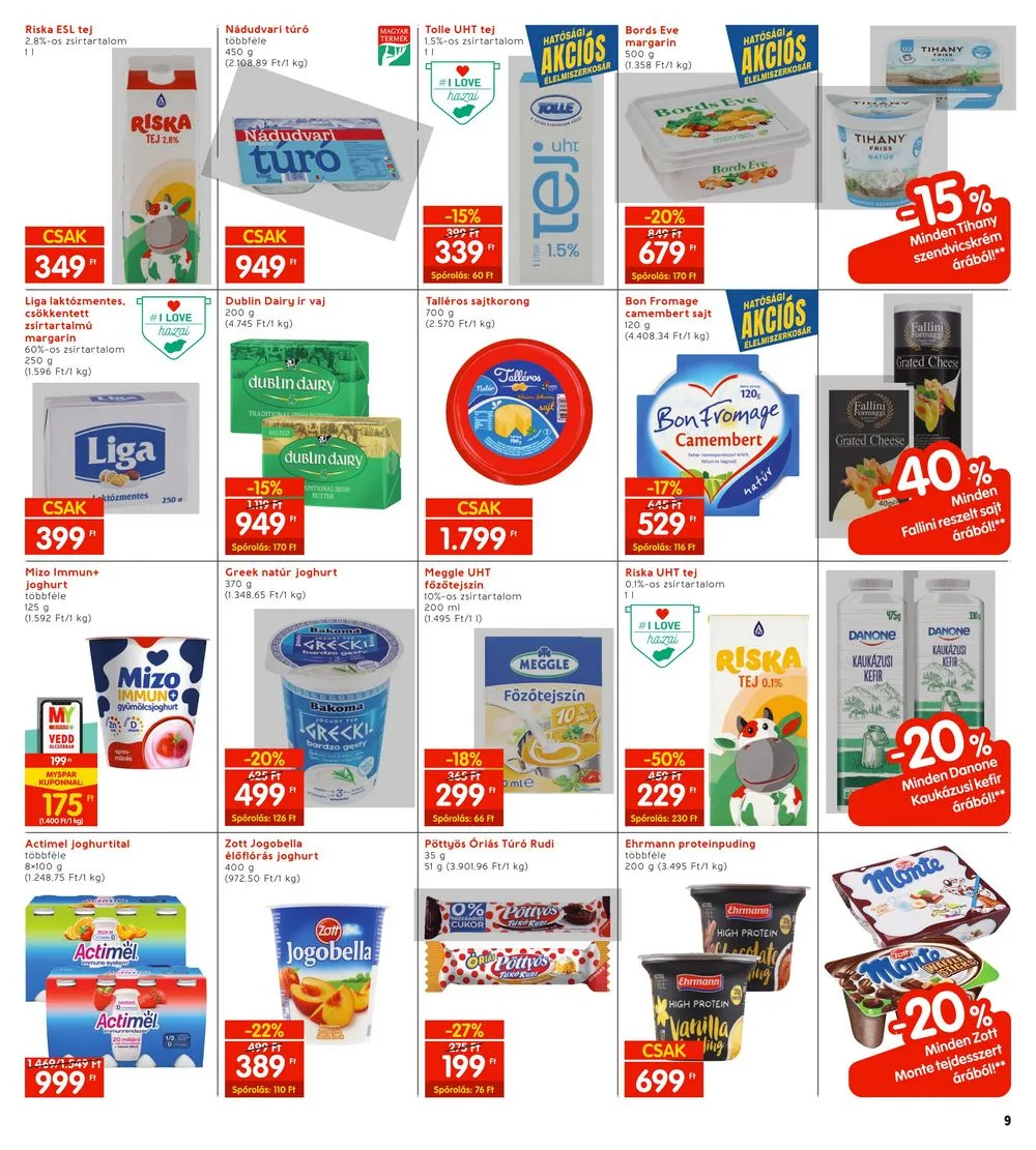 Interspar akciós újság 04.04–04.10 – 9. oldal