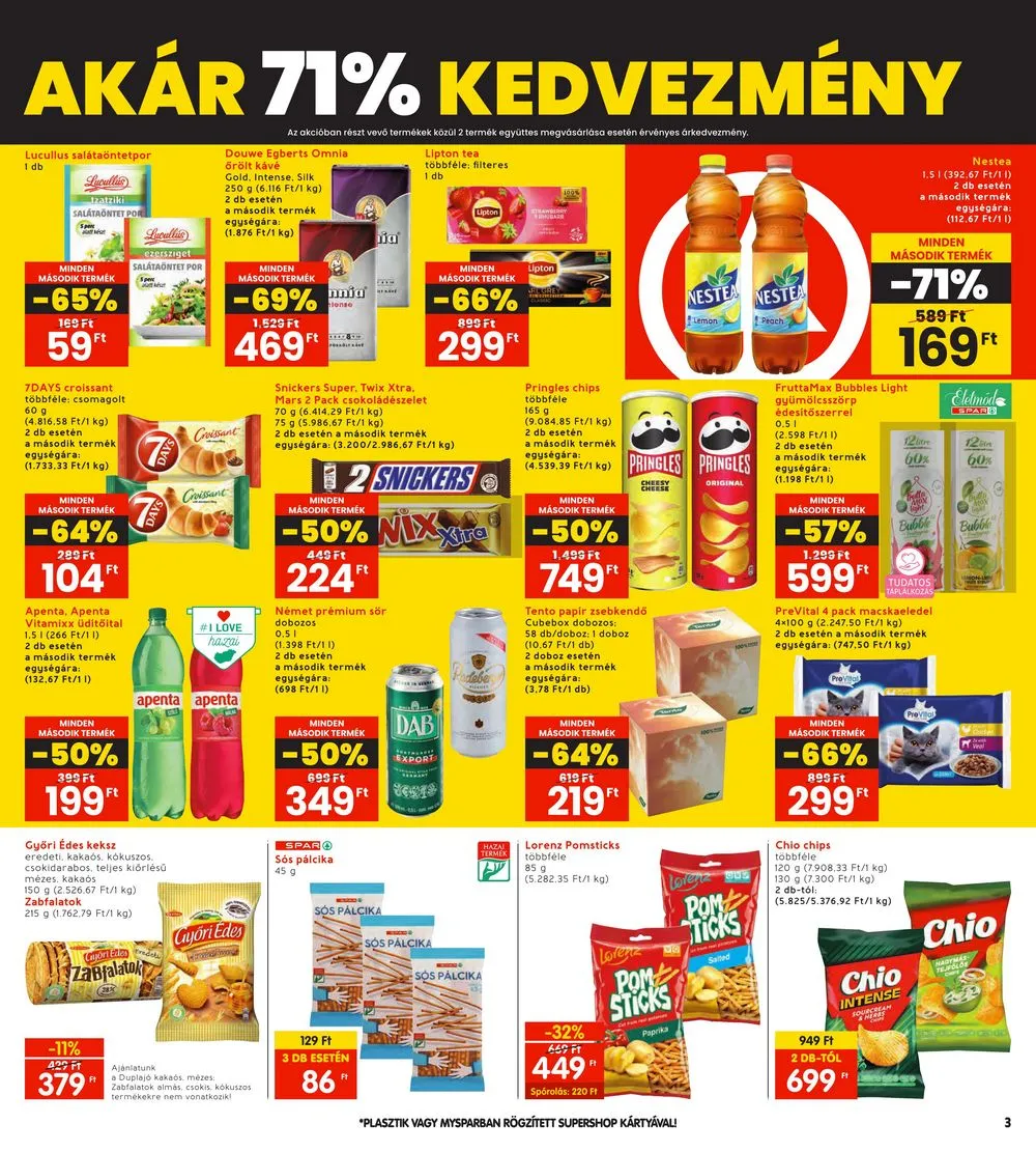 Interspar akciós újság 04.11–04.17 – 3. oldal