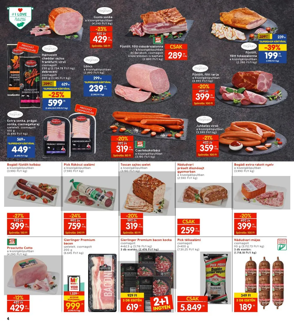 Interspar akciós újság 04.11–04.17 – 4. oldal