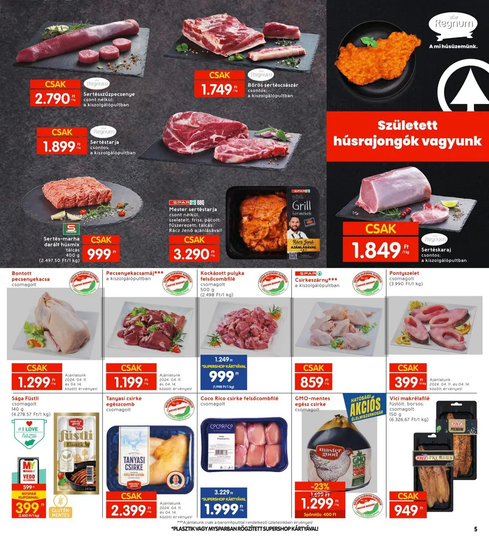 Interspar akciós újság 04.11–04.17 – 5. oldal