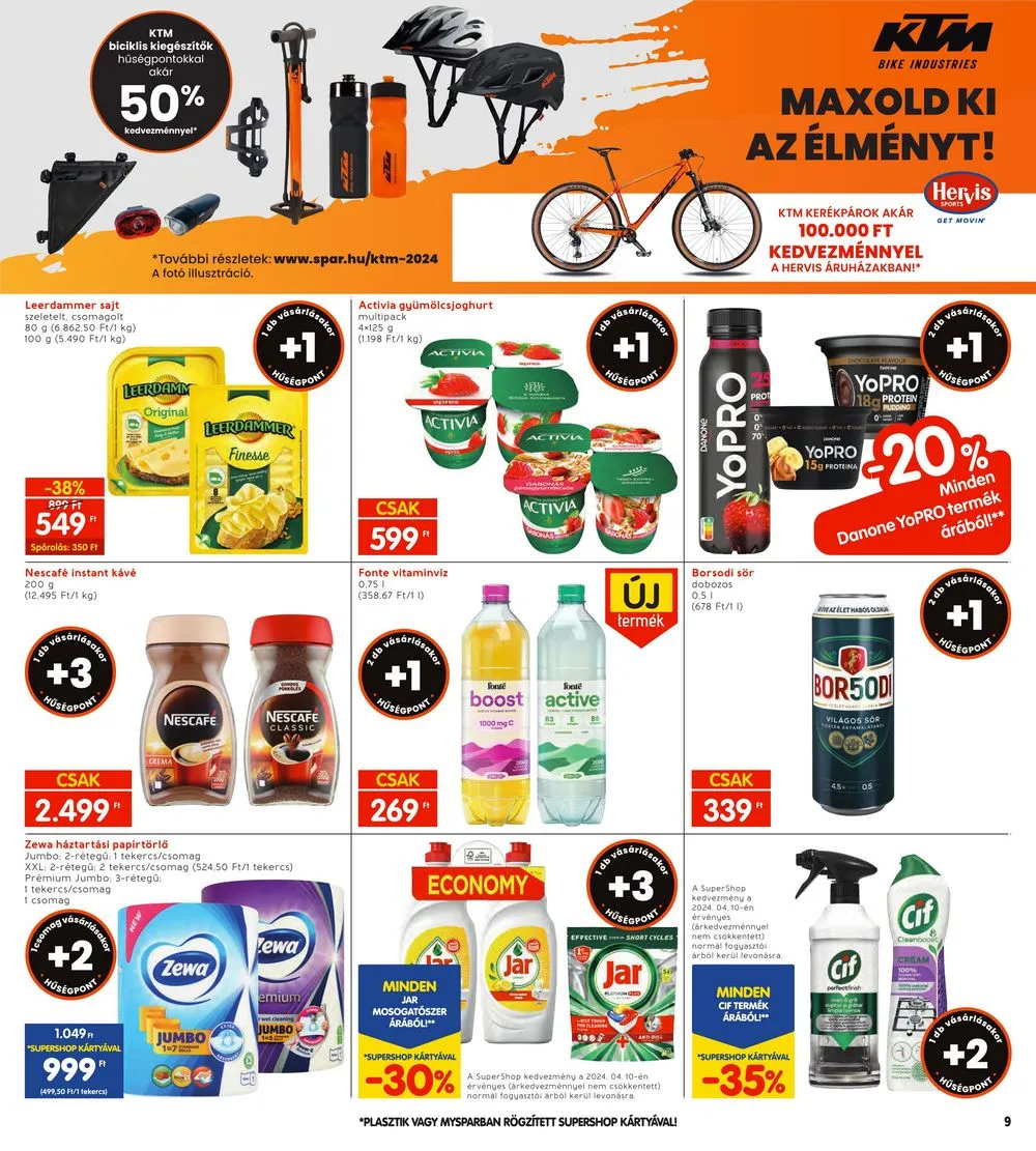 Interspar akciós újság 04.11–04.17 – 9. oldal