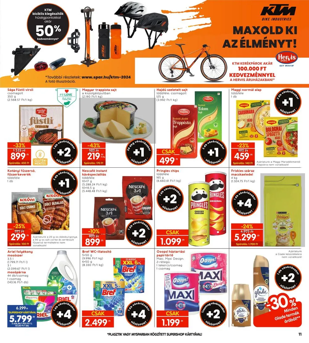 Interspar akciós újság 04.18–04.24 – 11. oldal
